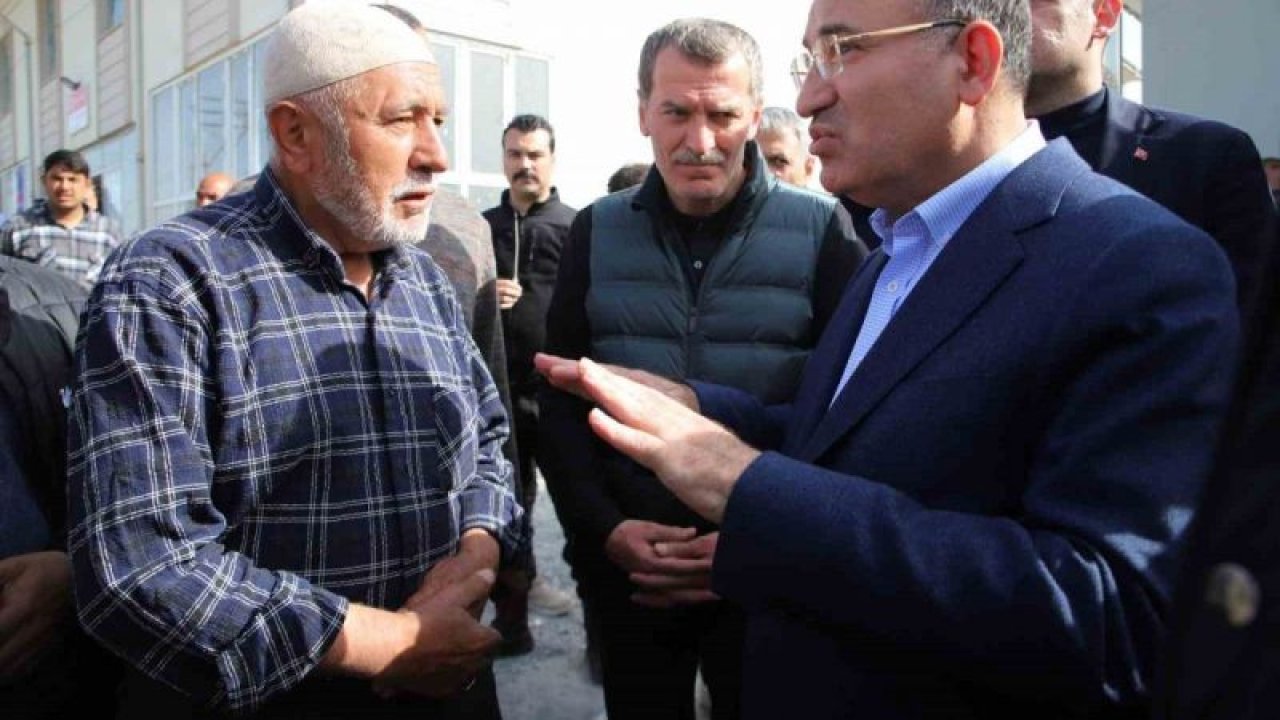 GaziAntep DEPREM! Bakan Bozdağ: ’’İslahiye’deki adalet hizmetlerinde sorun yok’’