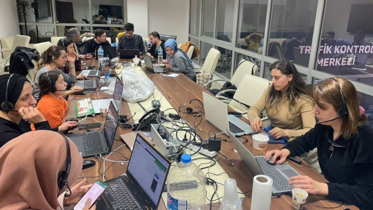 Gaziantep "Alo 153 Çağrı Merkezi" deprem sonrası 203 bin 313 çağrıyı cevapladı