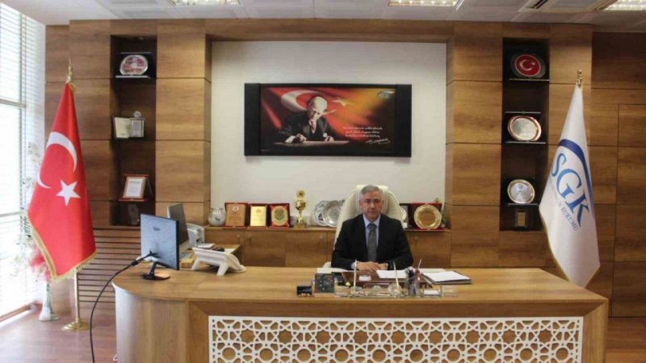 Sosyal Güvenlik Kurumu (SGK) Gaziantep İl Müdürü Mehmet Uzun'dan açıklama...EYT ile ilgili ’e-devlet’ ve ’acele etmeyin’ çağrısı