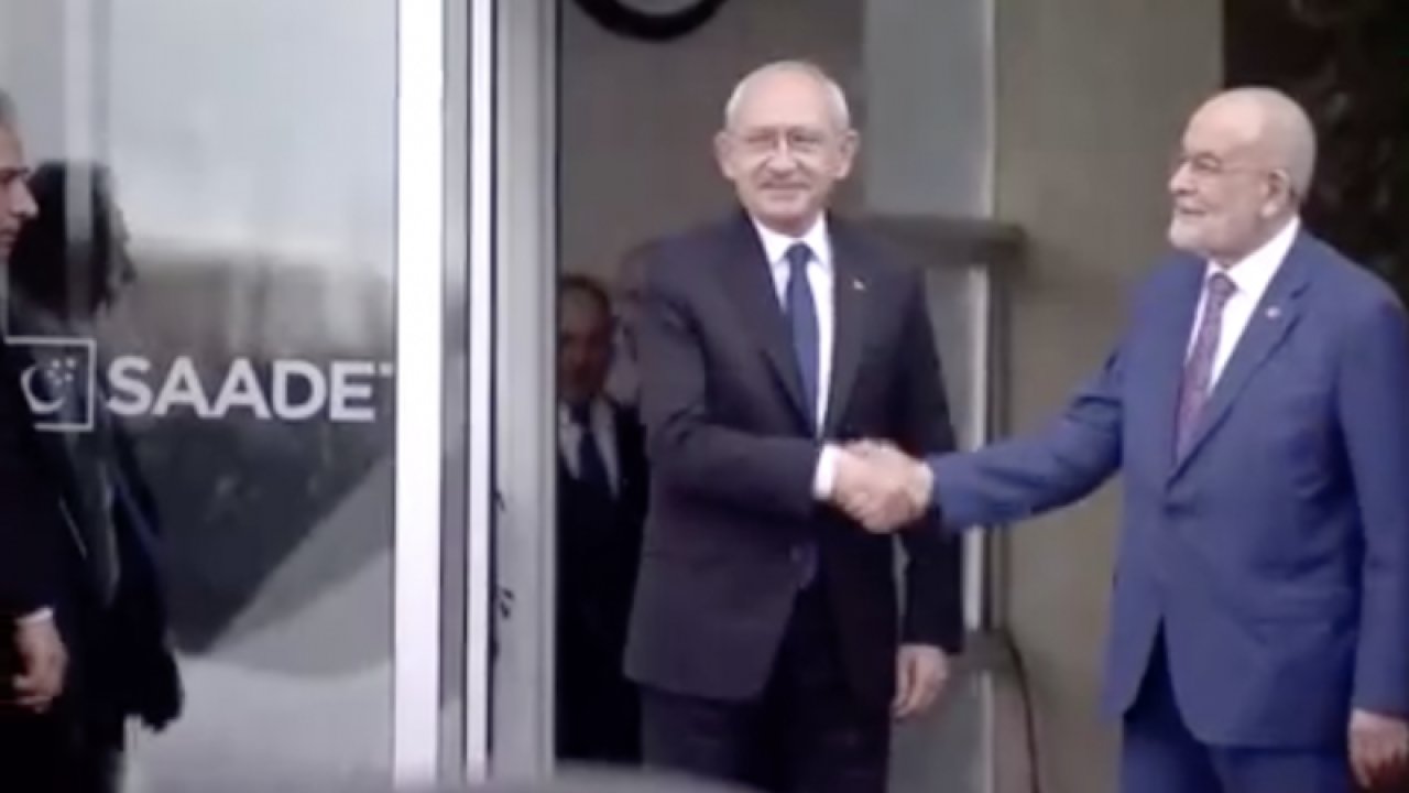 Kemal Kılıçdaroğlu Millet İttifakı'nın toplantısının yapılacağı Saadet Partisi Genel Merkezi'ne geldi