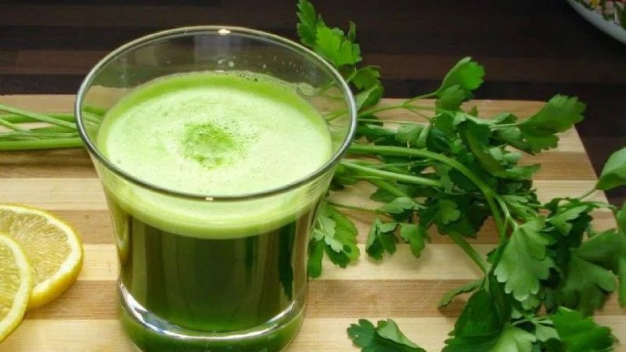 Maydanoz Limon Kürünün Yapılışı! Ödem Söktürücü Kürün Birden Çok Faydası Var!
