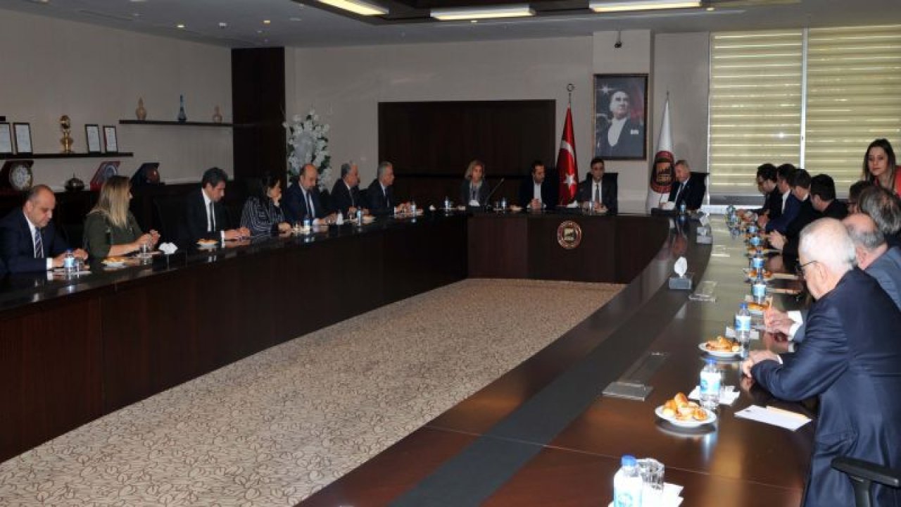 ÜNVERDİ: 'MESLEK KURULUŞLARIMIZIN İŞBİRLİĞİ İÇERİSİNDE OLMASI GÜCÜMÜZE GÜÇ KATIYOR'