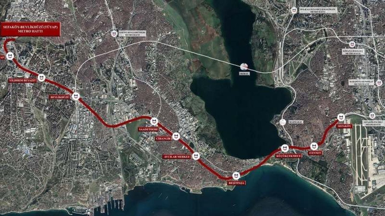 İSTANBUL'da 4 milyon kişinin yaşadığı O bölgeye yeni metro hattı geliyor...2000’li yılların başından beri beklenen metronun güzergahı belli oldu