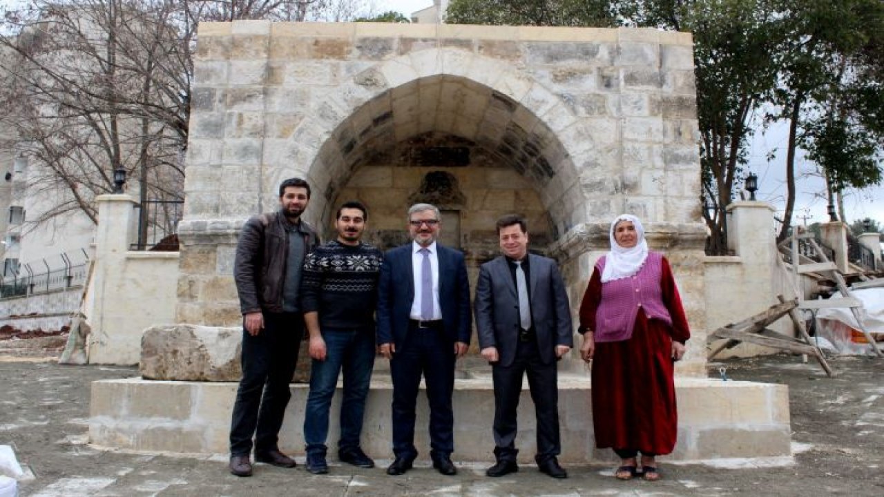 Meryem Ana Çeşmesi taşınarak restore edildi