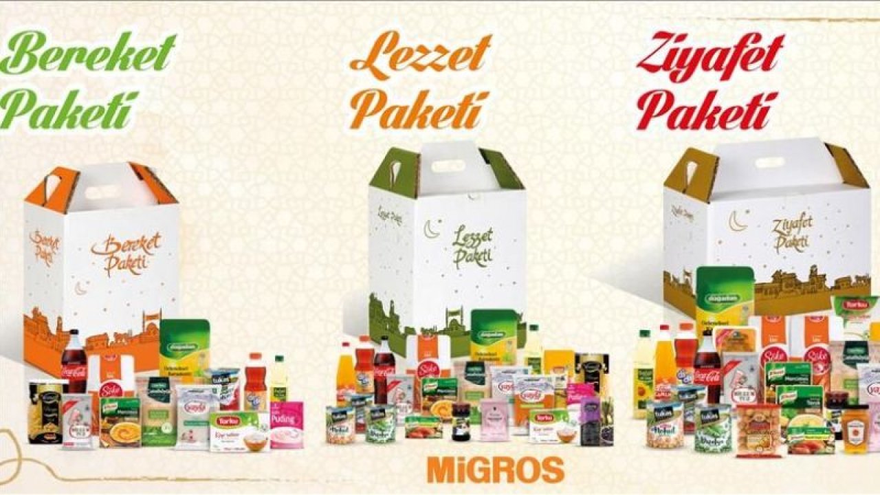 Migros Ramazan Kolileri! Bereket Paketi ve Lezzet Paketi İle İhtiyaçlar Karşılanıyor!