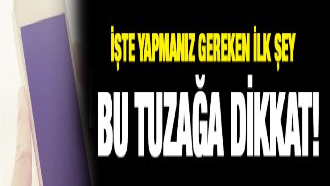 Telefonda tuzağa düşmemenin sırları
