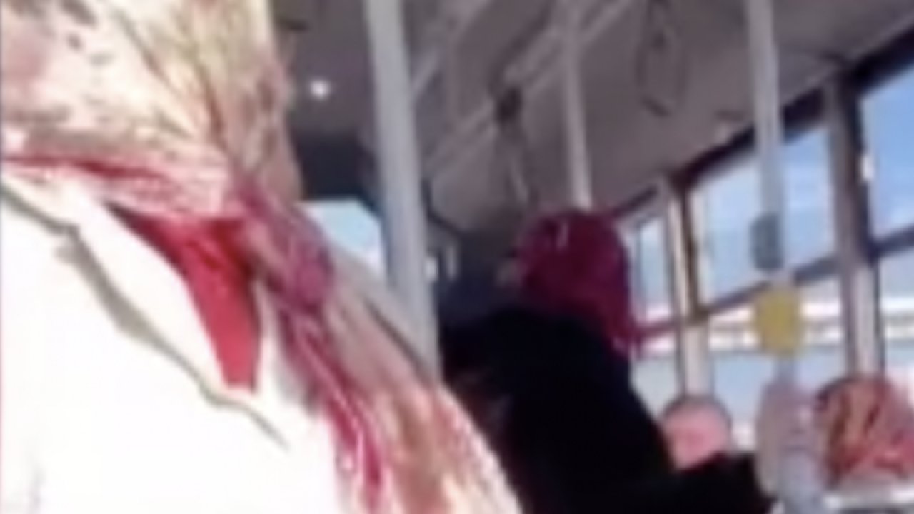 Otobüste kadınların "boş koltuk" tartışması