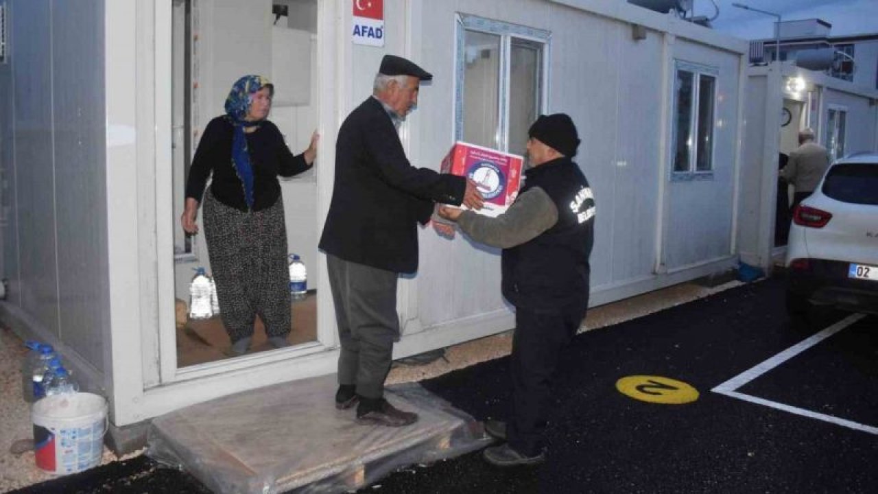 Şahinbey Belediyesi Adyaman'da Depremzedelerin Yaralarını Sarmak İçin Gece Gündüz Çalışıyor