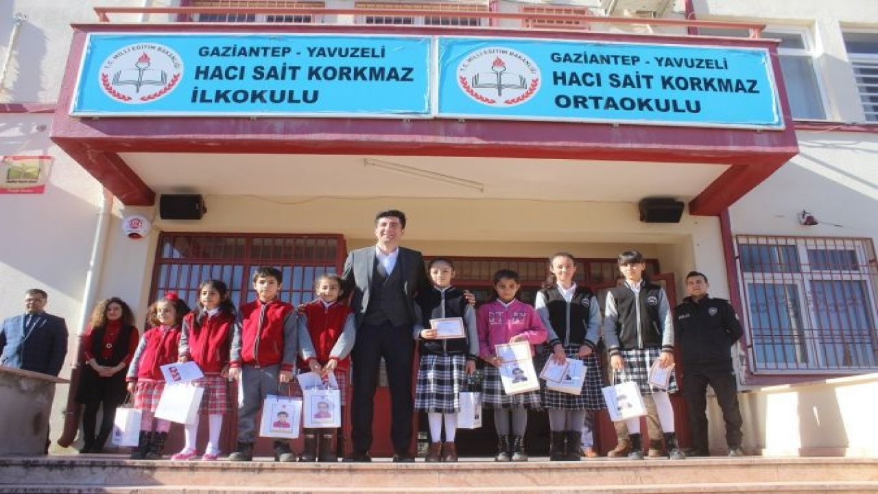 Yavuzeli'nde karne heyecanı