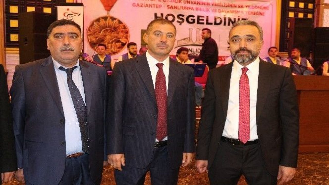 Şanlıurfalılar '˜Gazilik' unvanı verilişinin yıldönümü kutladı
