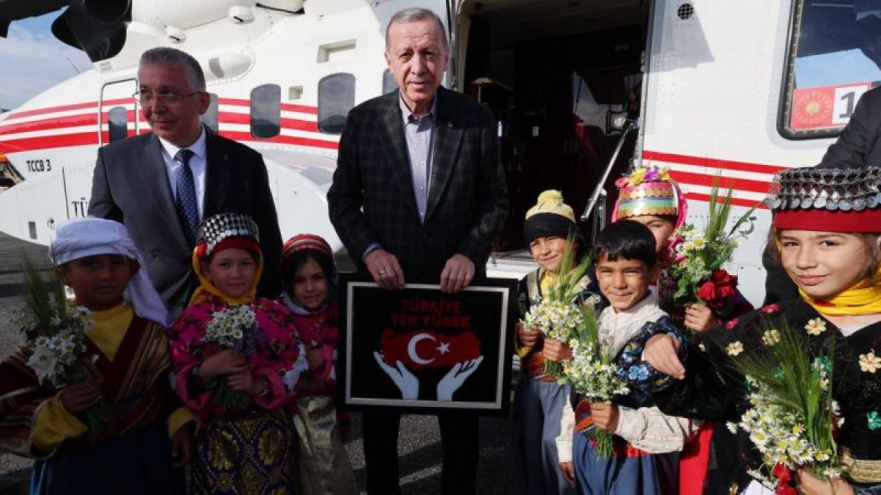 Cumhurbaşkanı Recep Tayyip Erdoğan Gaziantep'te