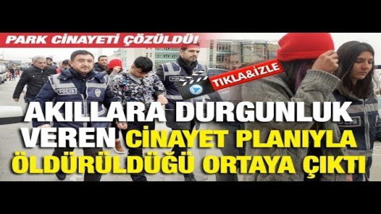 Parkta ölü bulunan gencin cinayet zanlısı eski arkadaşı çıktı