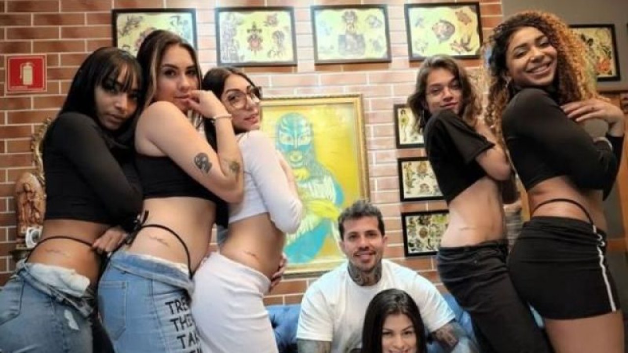 Çok eşli adamın yatak fantezisi sınır tanımadı! Instagram fenomeni 6 eşini aynı yatakta görmek isteyince…