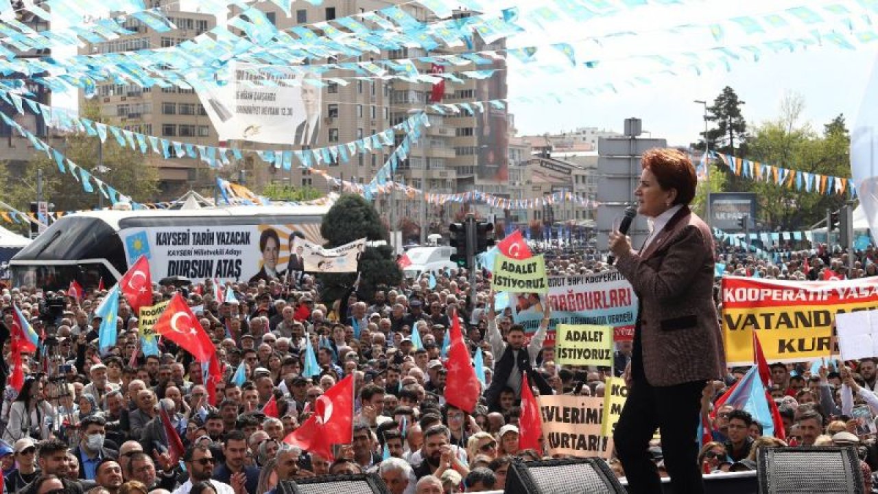 Kayseri’de İYİ Parti’ye büyük ilgi