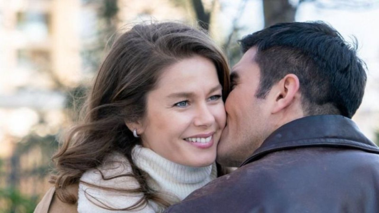 Camdaki Kızın “Nalan’ı” Burcu Biricik eşine doyamadı! Öpücüklere boğdu! Dayanamadı…