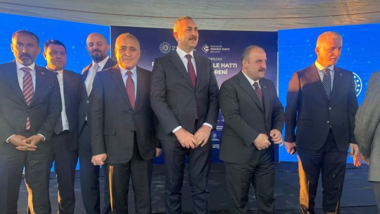 Gaziantep OSB’de çılgın projenin temeli atıldı