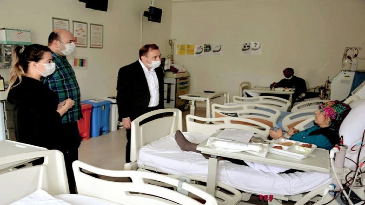 Kaymakam Mutlu’dan görevlilere moral ziyareti