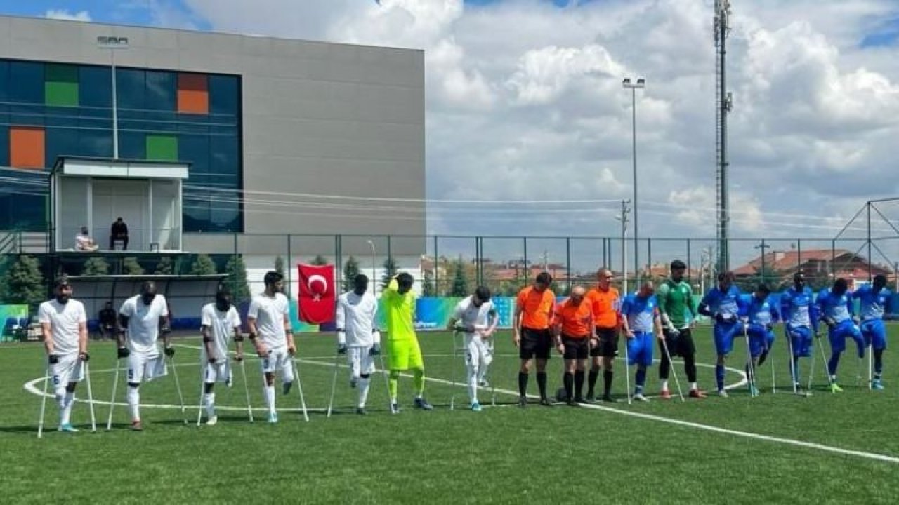 Şahinbey Ampute şampiyonluğa koşuyor