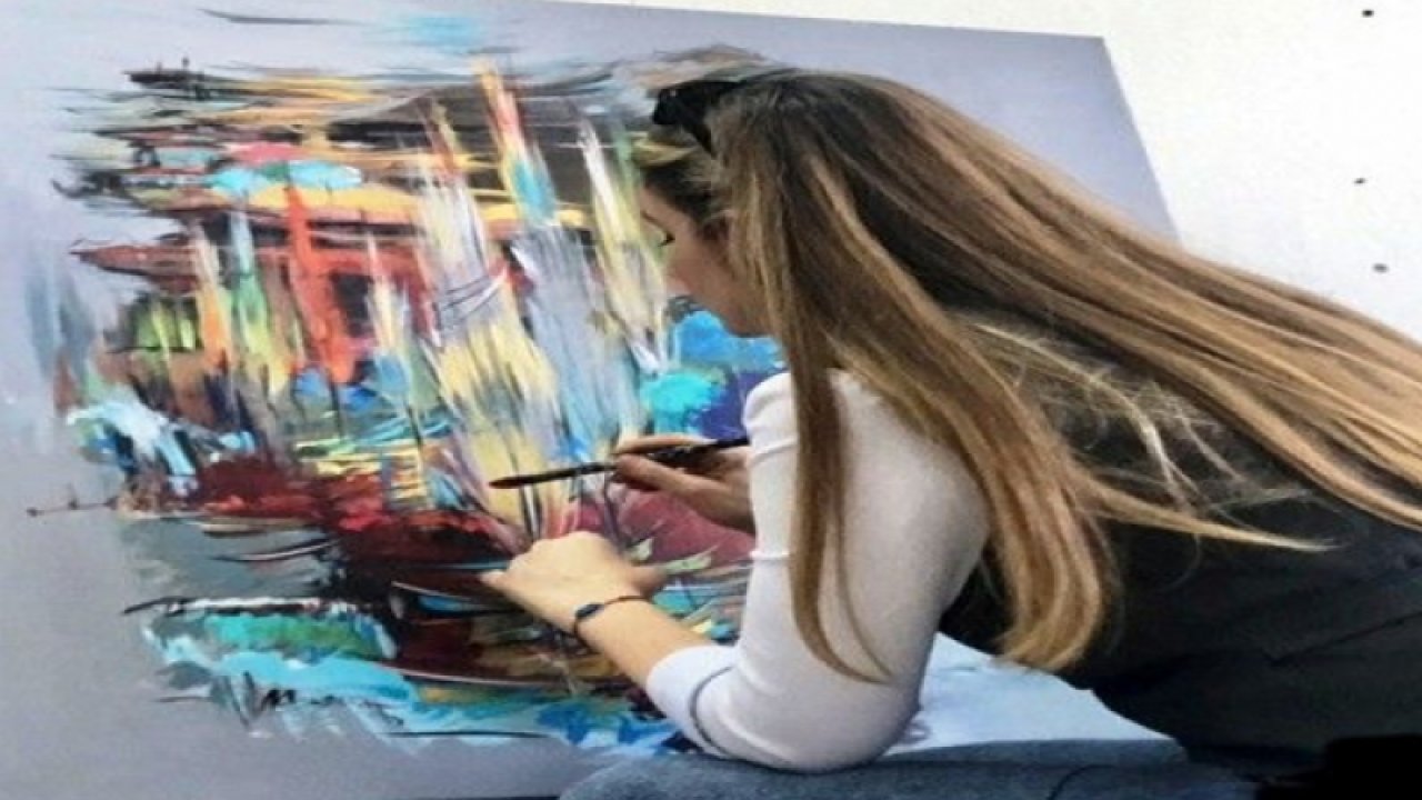 Ressam Kodaman’ın SANKO’da açtığı sergi devam ediyor