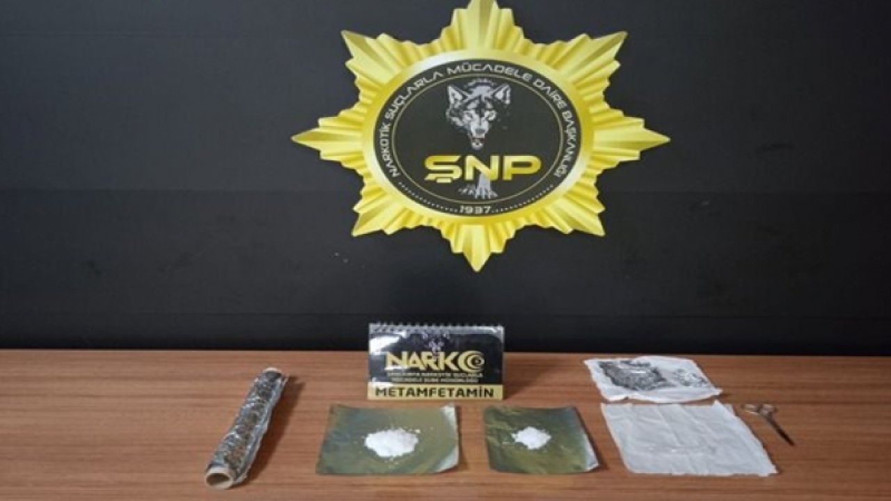 Gaziantep'te kasten adam öldürme suçundan aranan 2 şüpheli uyuşturucu madde ile yakalandı