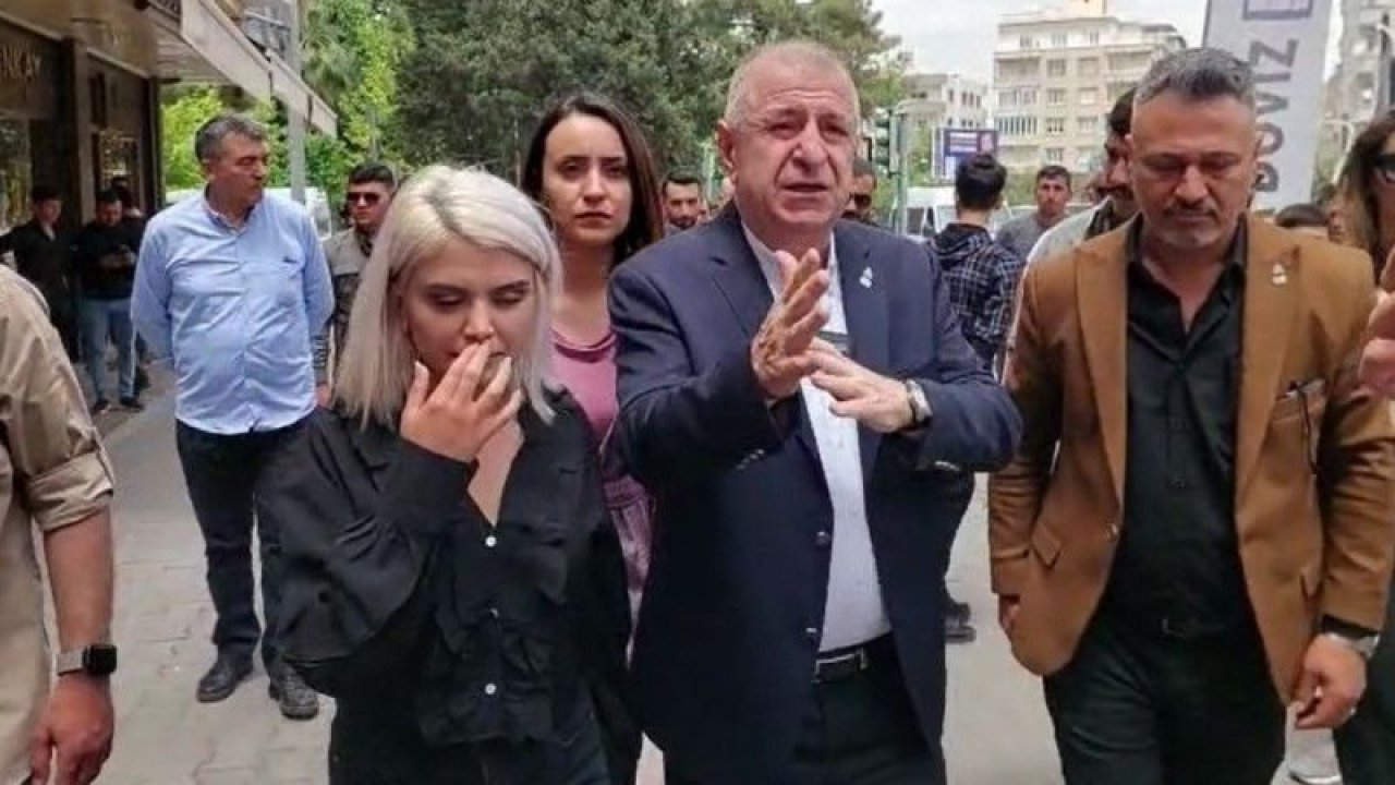 Zafer Partisi Genel Başkanı Ümit Özdağ'a Gaziantep'te ŞOK yağmuru