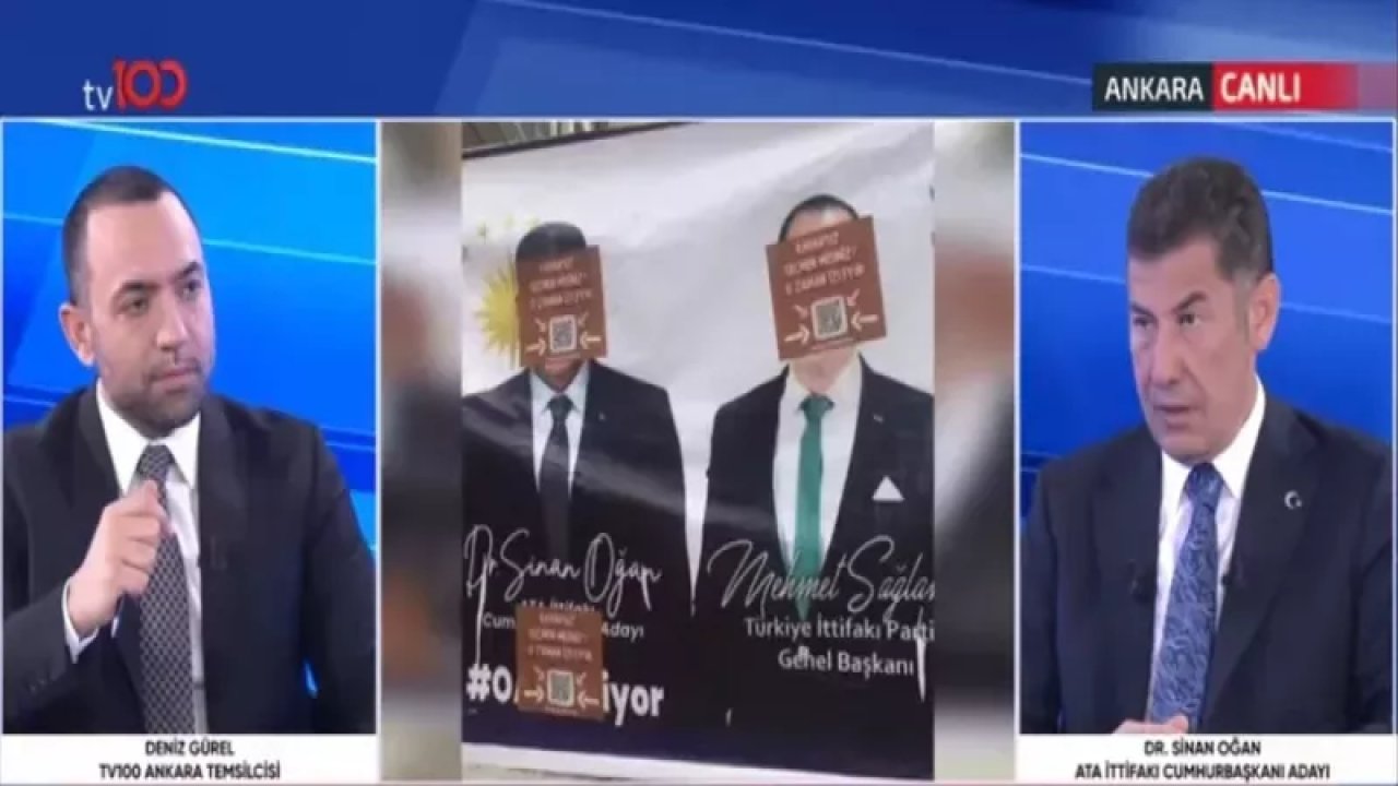 Ata İttifakı’na Tehdit Mi? Sinan Oğan Canlı Yayında Şoke Eden Açıklamalar Yaptı!