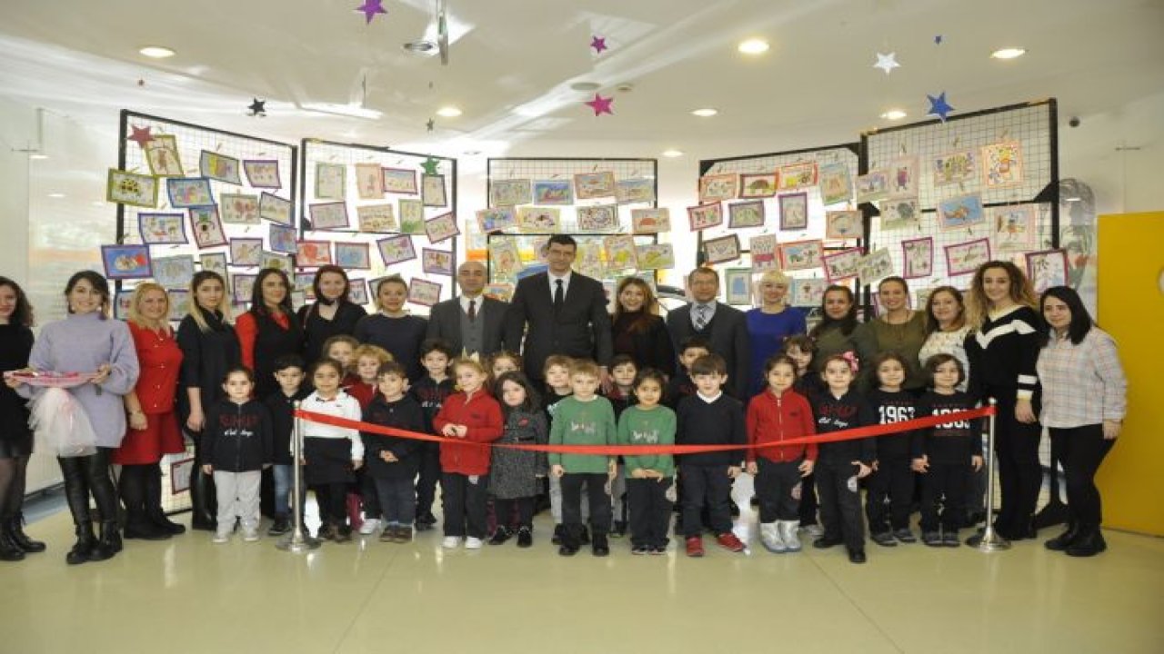 GKV'nin minik ressamlarından karma sergi
