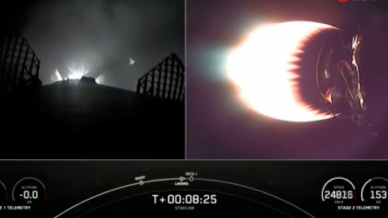 SpaceX, 56 Starlink uydusunu daha fırlattı