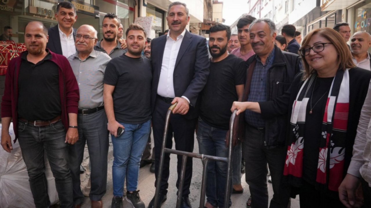 Fadıloğlu ve Gül'den Gaziantepli esnaflara teşekkür