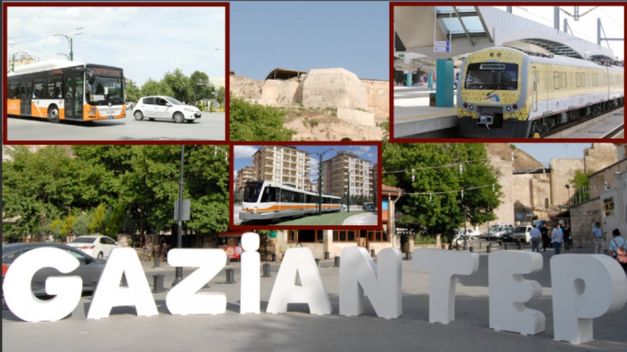 Gaziantep Halkı DİKKAT! Gaziantep’te 3 gün toplu taşıma BEDAVA OLACAK!