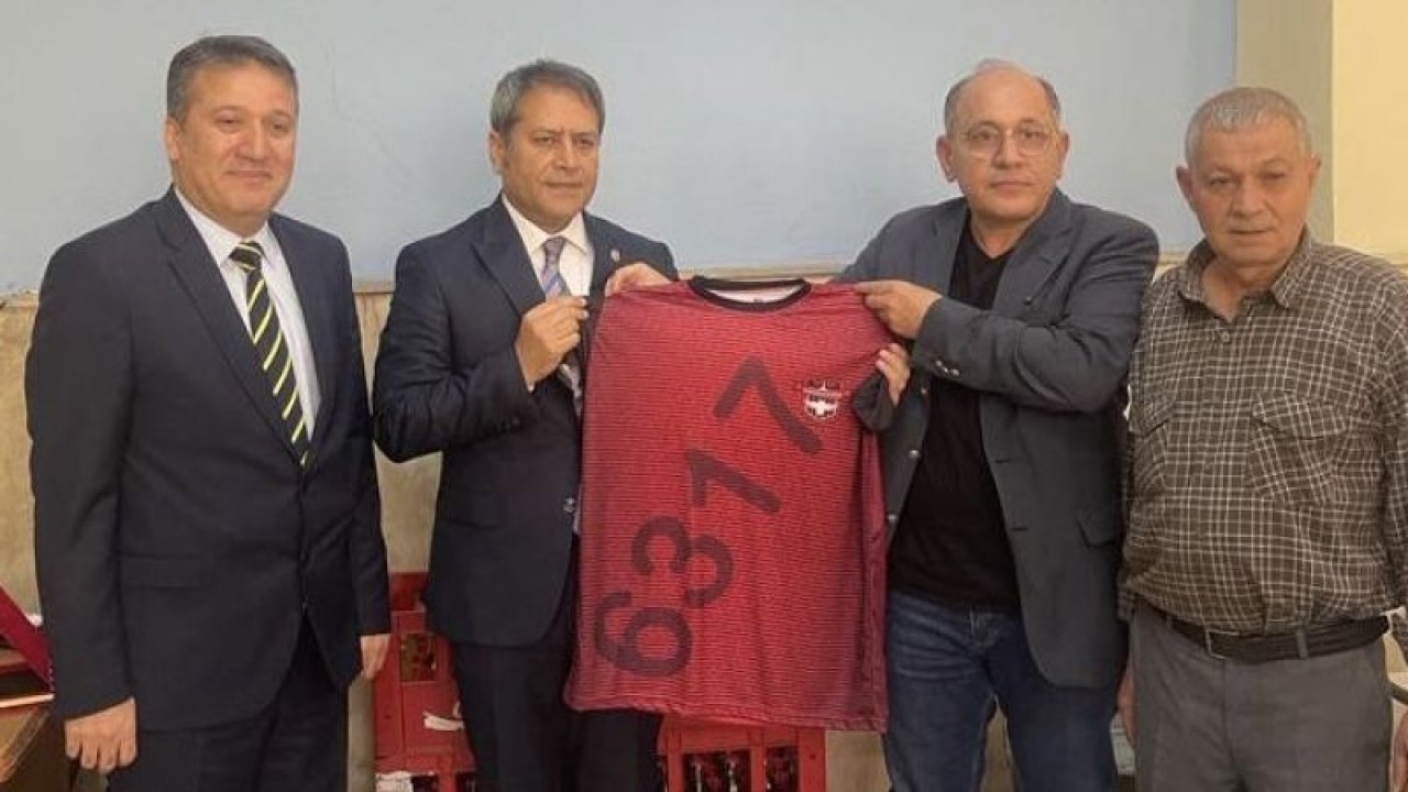 Ali Şahin’den Kalespor’a teşekkür ziyareti