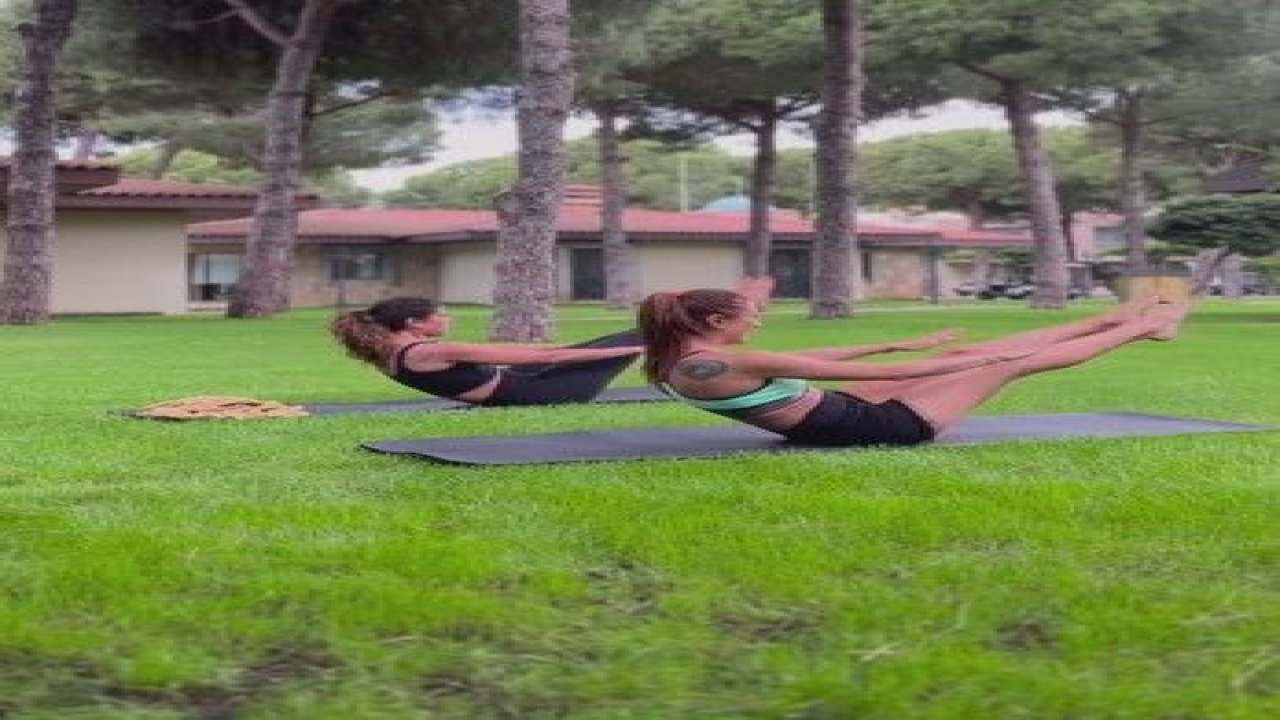 Survivor şampiyonu Merve Oflaz’ın muhteşem fiziğinin sebebi belli oldu! Açık havada spor yaptığı paylaşımı takipçilerinin beğenisine sundu