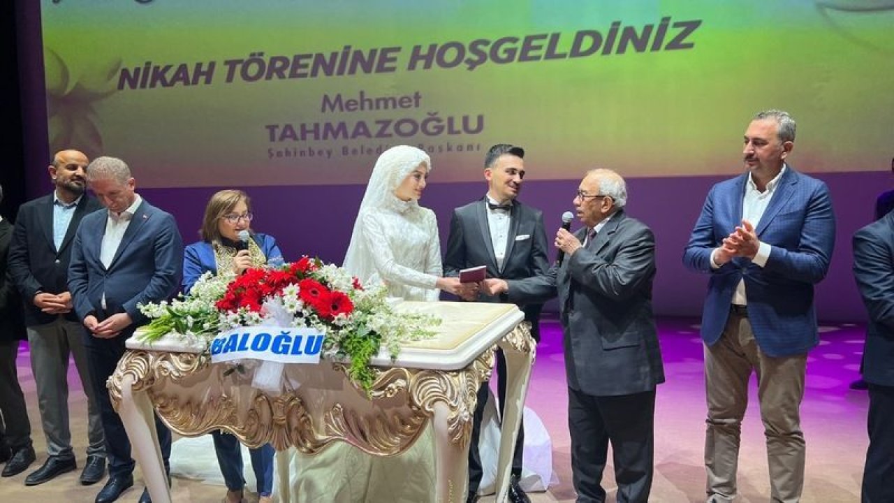 Gaziantep'te Muhteşem Nikah... 41 kere maşallah! Hasan Teke’nin mutlu günü