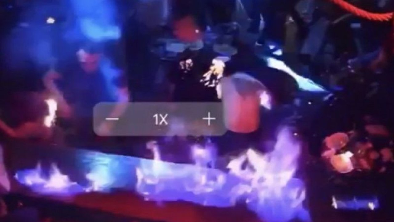 Eğlence kabusa döndü... Gece kulübündekiler alev alev yandı