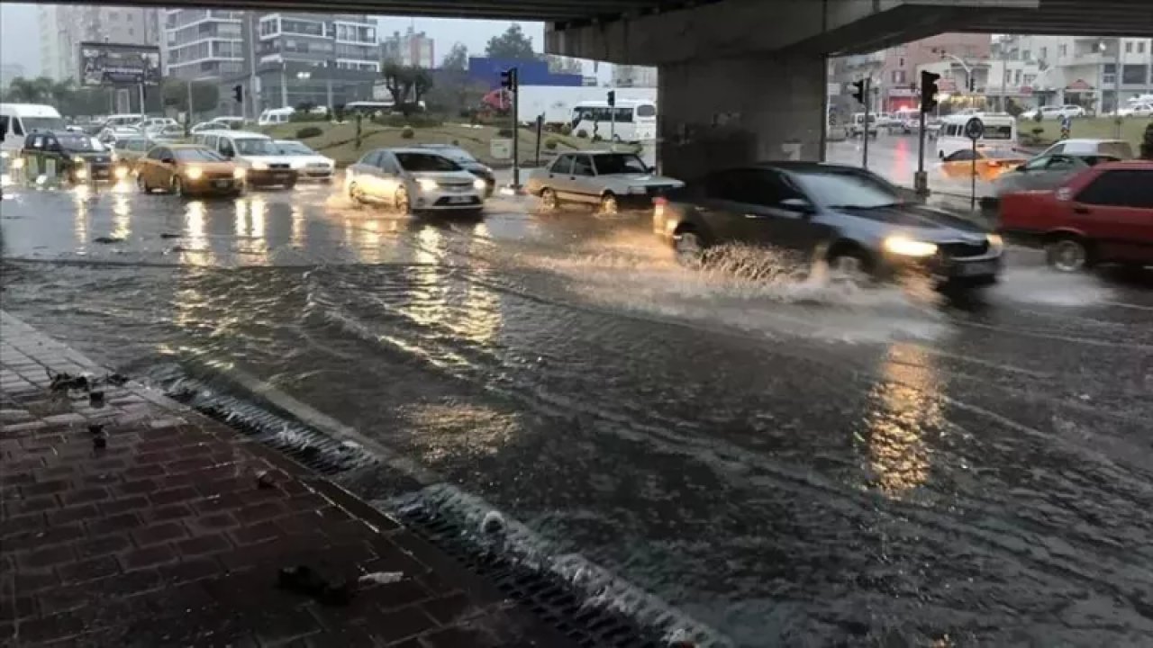 Gaziantep ve Adana'yı sağanak ve dolu vurdu. Meteoroloji açıkladı: Bugün ve yarın hava nasıl olacak?