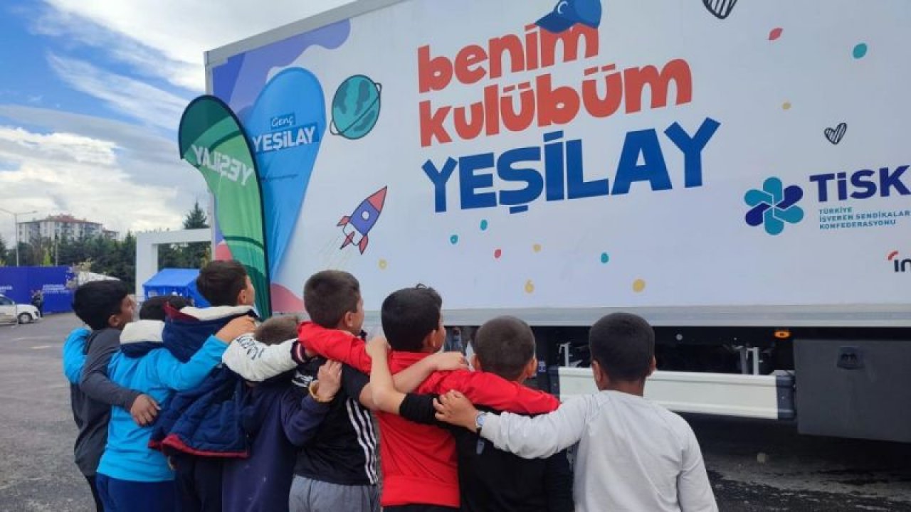 Yeşilay'dan Gaziantep ve deprem bölgesindeki çocuk ve gençlere psikolojik destek