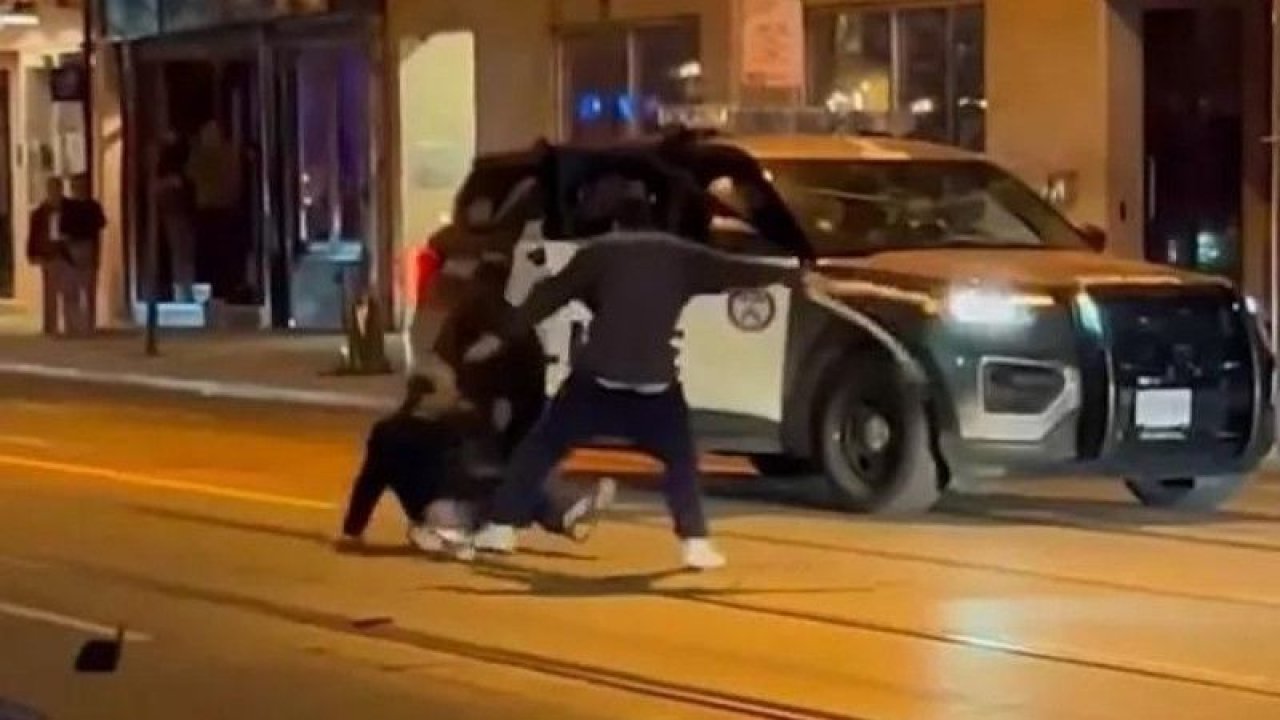 Sokak ortasında sıra dışı kavga! Boynuna doladığı pitonu kamçı gibi kullandı, kendisine sataşanı onunla dövdü