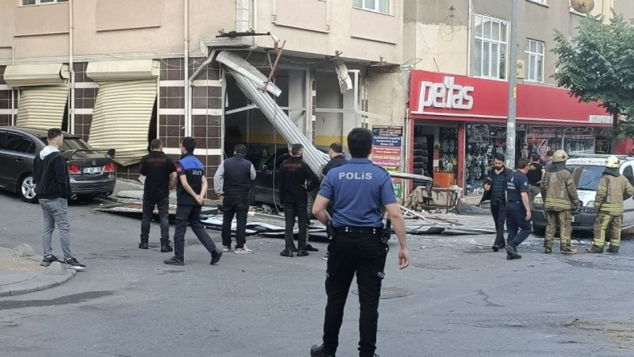 İstanbul'da korkutan patlama!