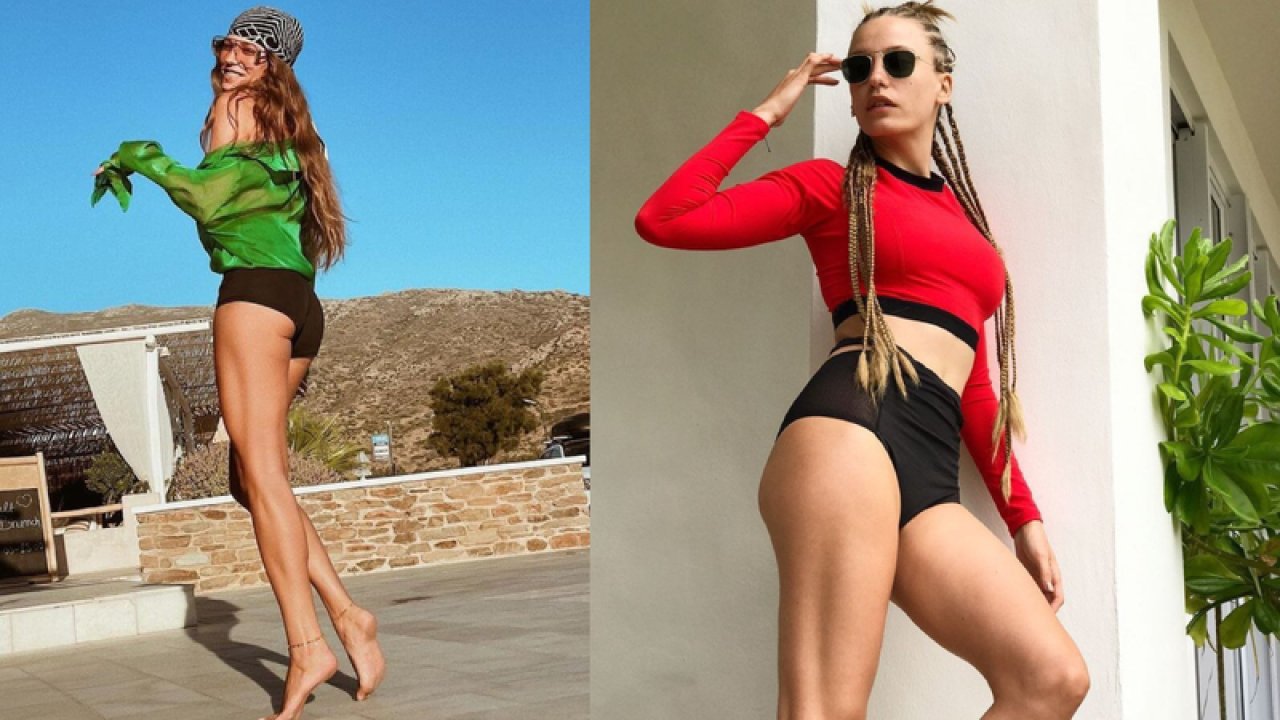 Hadise'nin göğüslerinden sonra Serenay Sarıkaya'nın kalçası gündem oldu: Fotoğrafı sosyal medyayı salladı