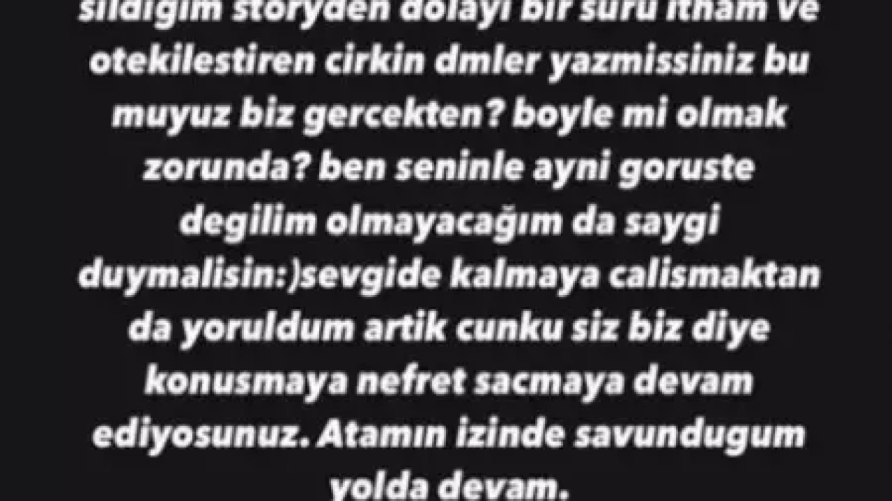 Mehmet Ali Erbil'in kızı Yasmin Erbil sosyal medyadan isyan etti: Önce paylaştı sonra sildi
