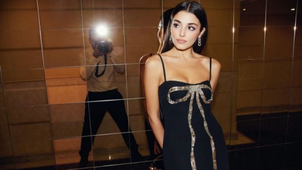 Hande Erçel'in Cannes'da giydiği siyah kombinin fiyatı dudak uçuklattı! 'Yok artık' diyeceksiniz