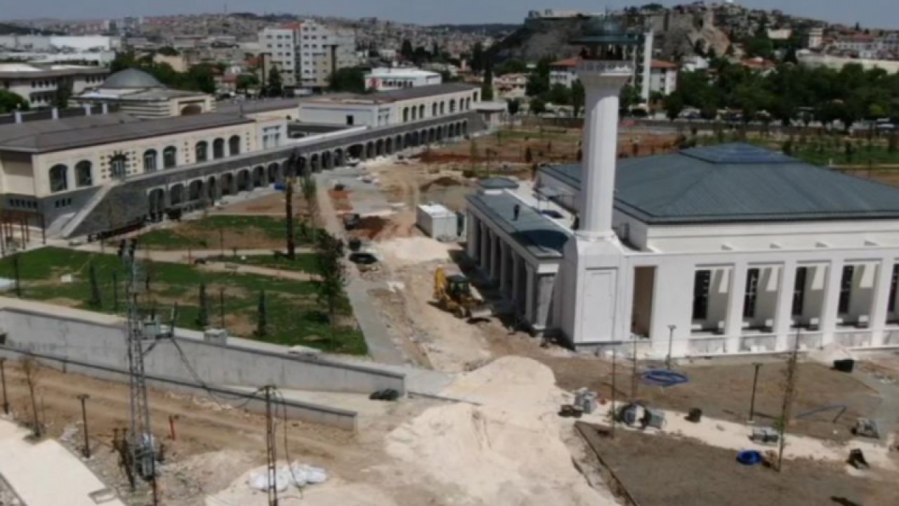Gaziantep’te Millet Bahçesi çalışmaları hız kazandı