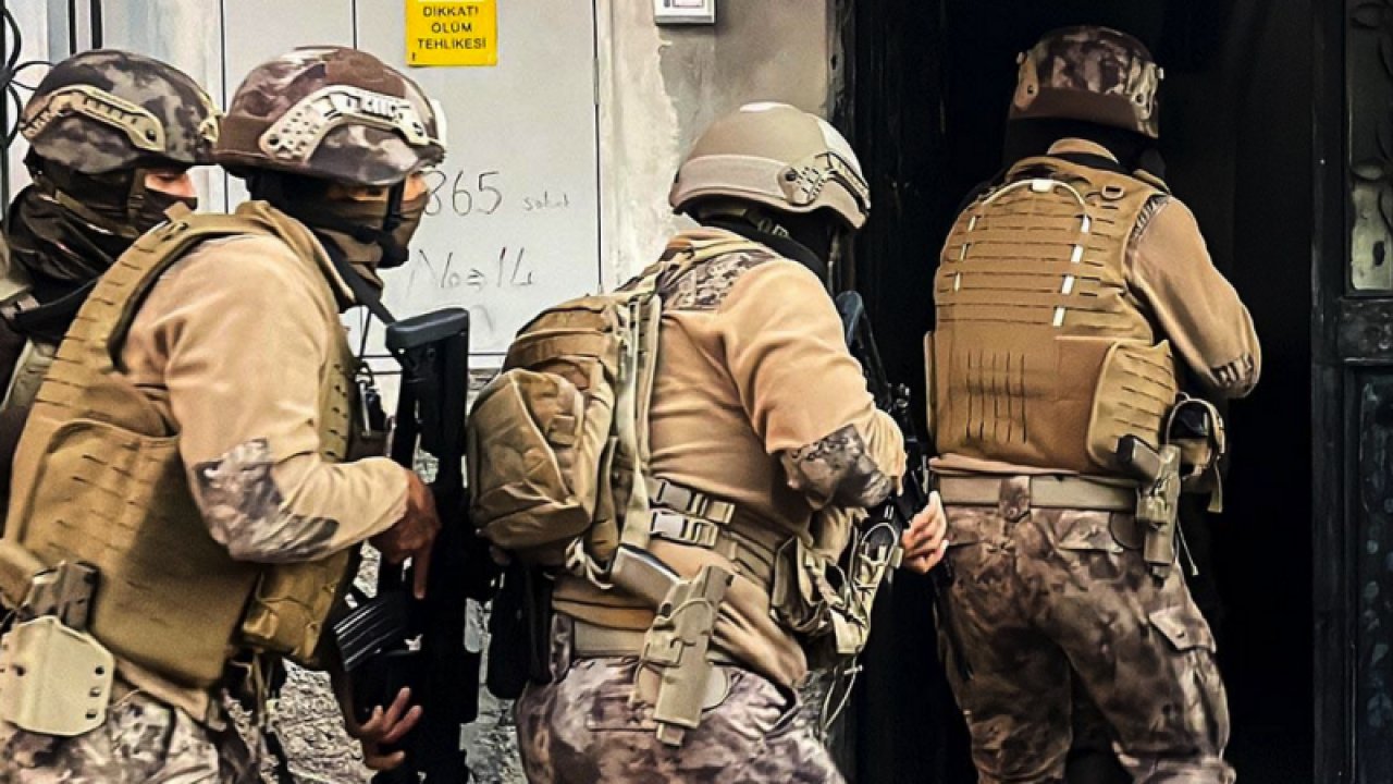 Gaziantep Dahil 12 İLDE TERÖR OPERAYONU! 20 şüpheli gözaltına alındı.