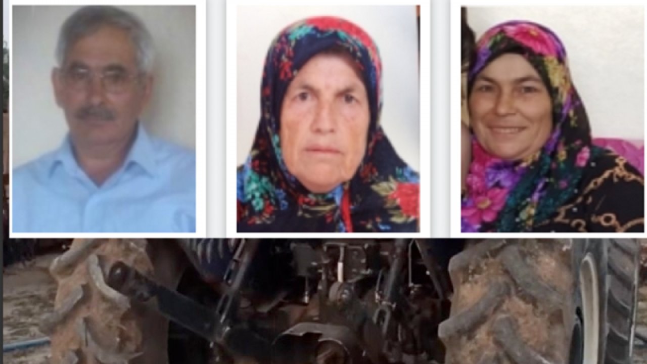 GAZİANTEP KAZA! Gaziantep’te traktör kazası: 3 ölü, 1 ağır yaralı
