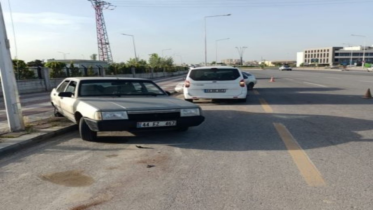 Malatya’da trafik kazası: 1 yaralı