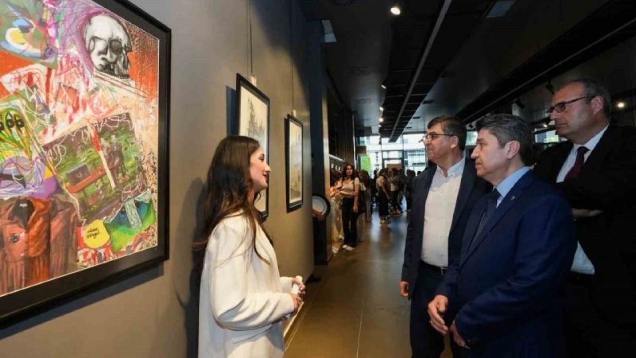 Şehitkamil Sanat Merkezi’nde eğitim gören 120 kursiyerin 230 eseri görücüye çıktı