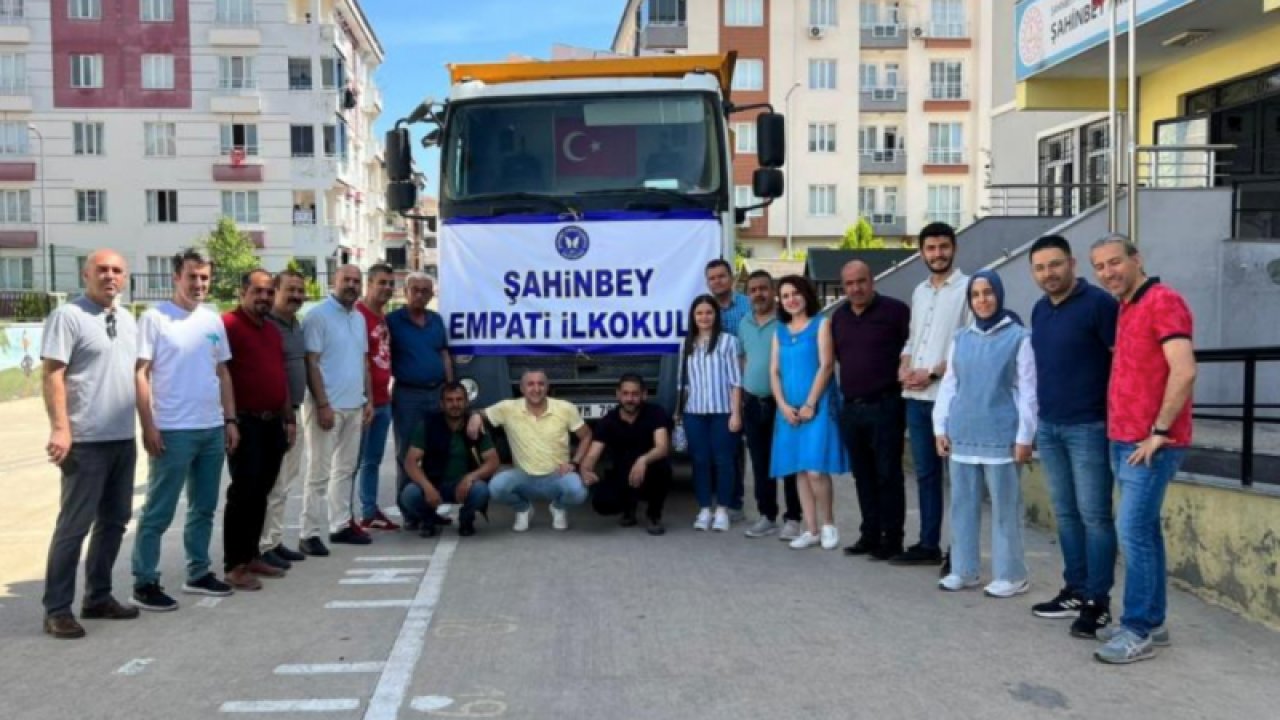 Gaziantep Şahinbey Empati İlkokulu eğitimcilerinden duyarlı davranış