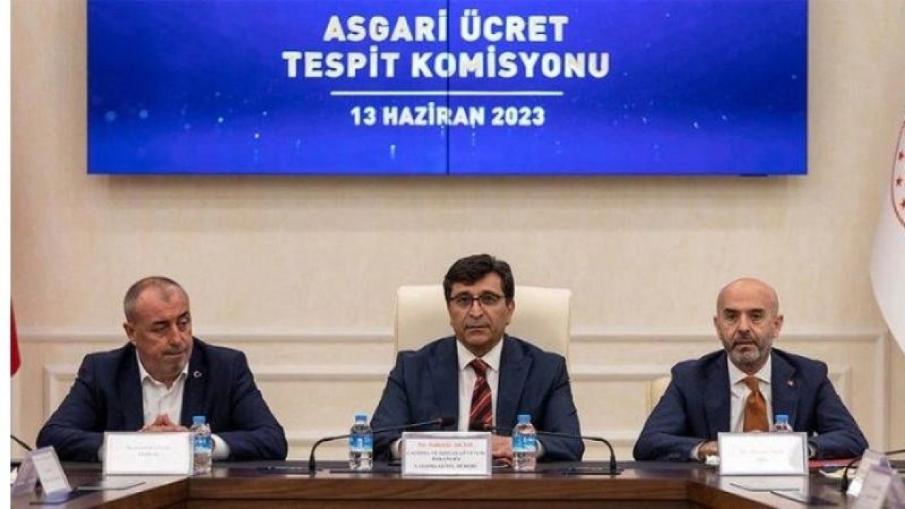 Asgari Ücret Tespit Komisyonu dün ilk toplantısını gerçekleştirdi! Ara zam için rakama ait son gelişmeler!