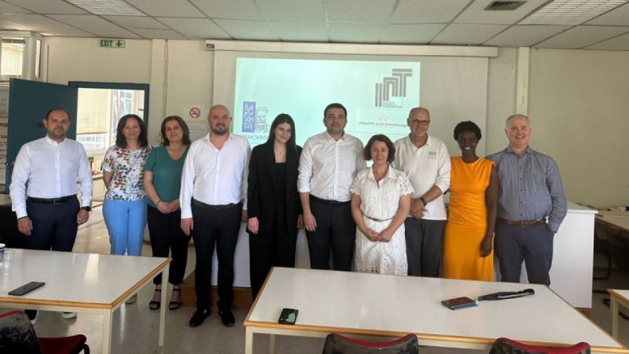 Gaziantep Genç İş İnsanları Derneği (GAGİAD) yeşil şehirler buluşması için Atina'da