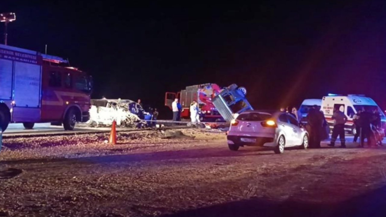 Gaziantep'te katliam gibi kaza: 6 ölü... Dehşet Görüntüler